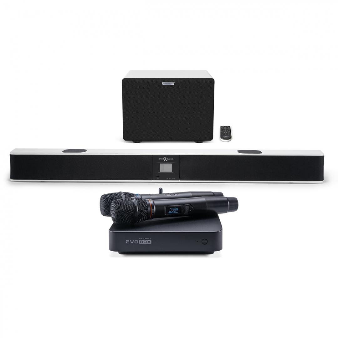 караоке-комплект EVOBOX Classic + EvoSound Bar (саундбар с караоке) в Корсакове