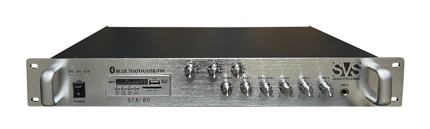 SVS Audiotechnik STA-80 Микшер-усилитель для систем Public Address в Корсакове