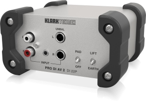 Klark Teknik DI 22P пассивный стерео директ-бокс в Корсакове